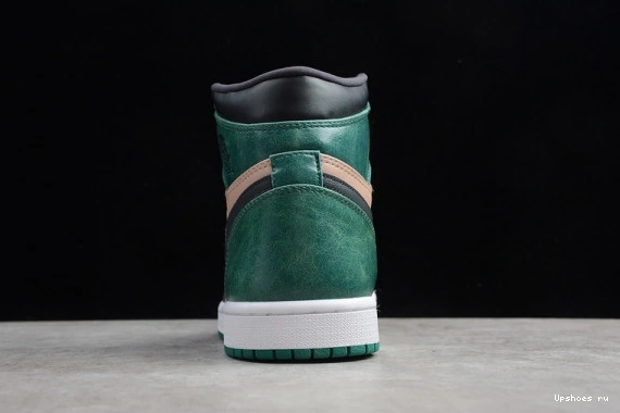 AH7389-203 Air WMNS AH7389-203 Premium Jordan High 1 Green Pink 0619